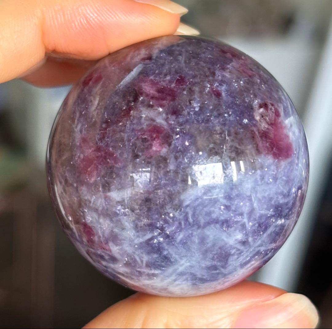 高品質　ユニコーンストーン　スフィア　天然石