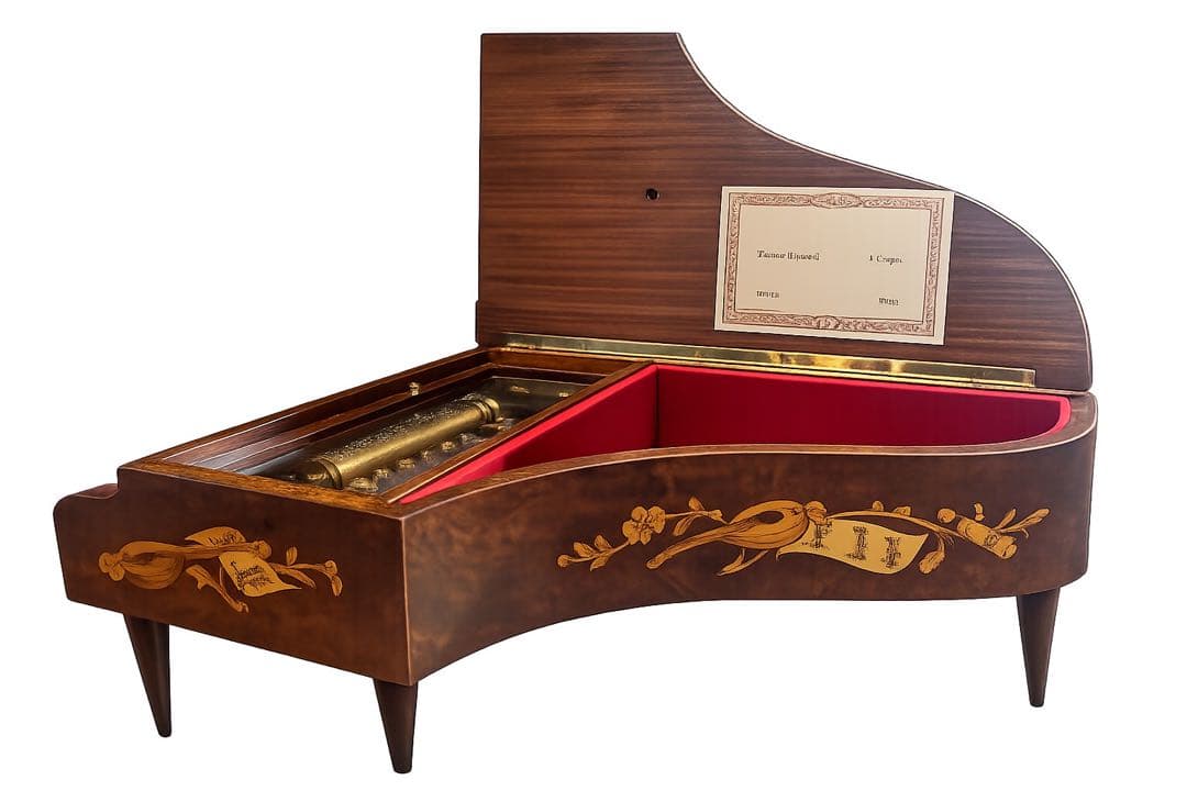 REUGEリュージュオルゴールピアノ型 ショパンTristesse（別れの曲）