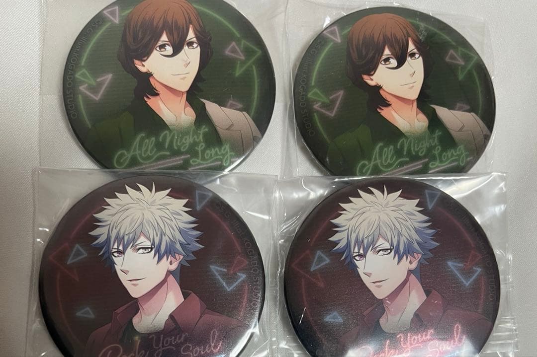 うたプリ シャニスト 嶺二 蘭丸 缶バッジ まいらす - メルカリ