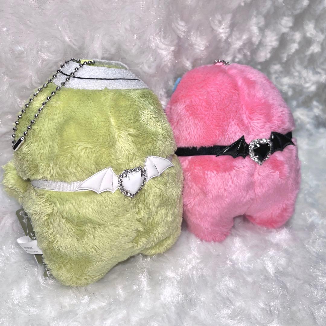 モンぬい スタイ ぬい服 ふわふわハート 白黒セットB - メルカリ