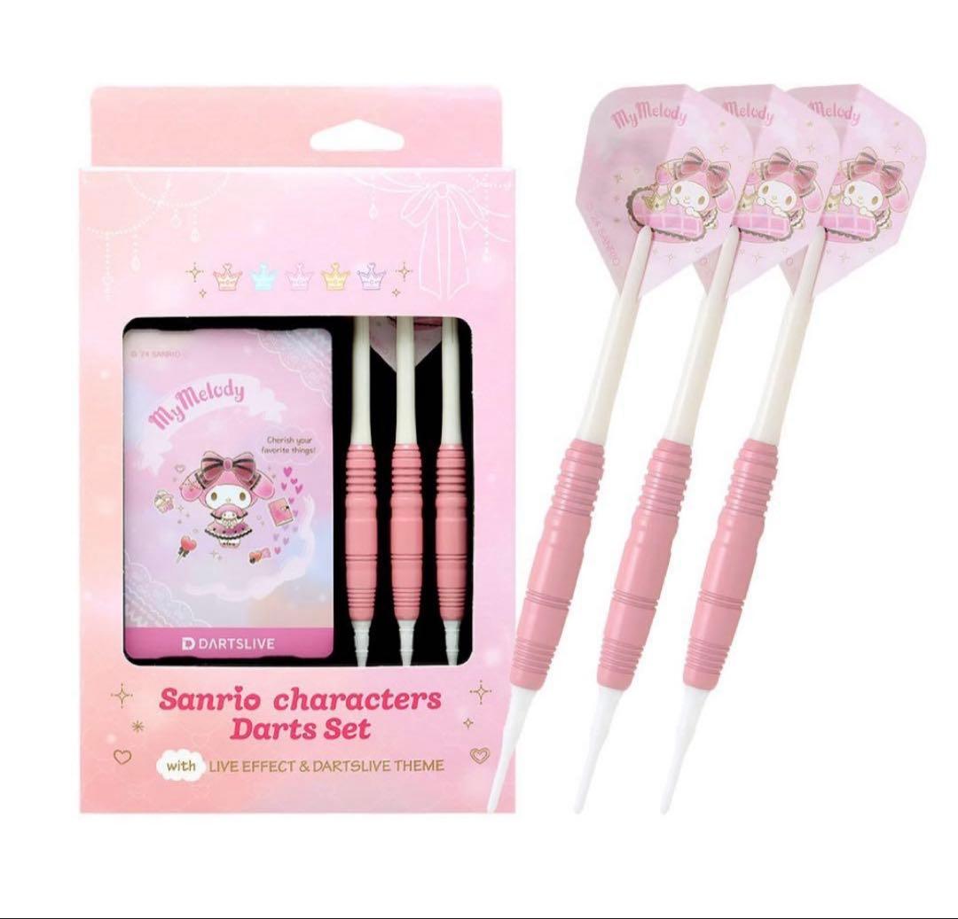 [新品未使用品]Sanrio characters ダーツセット マイメロディ
