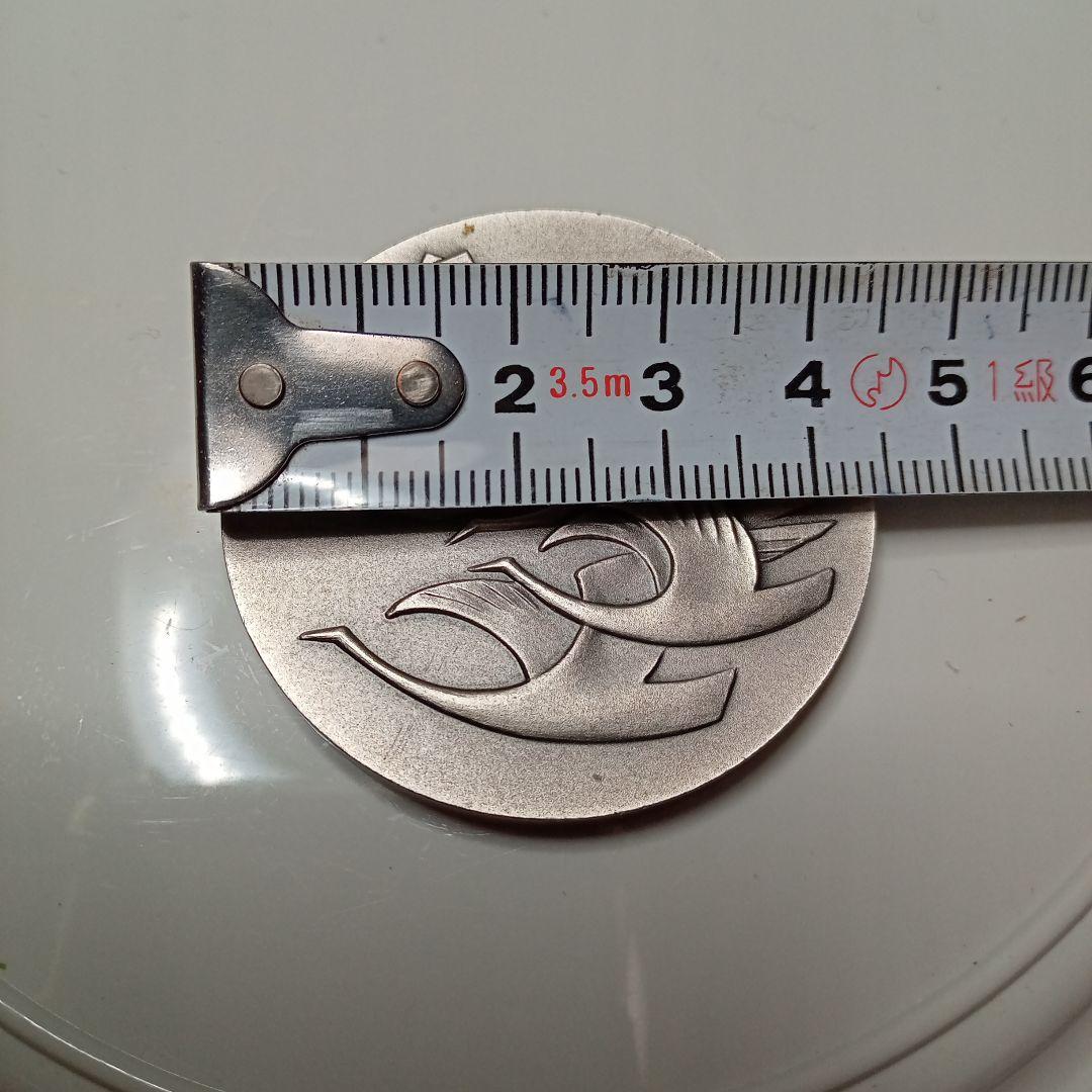 500円記念シルバー1000 。日生クラブ表彰純銀 チャーチルシルバー