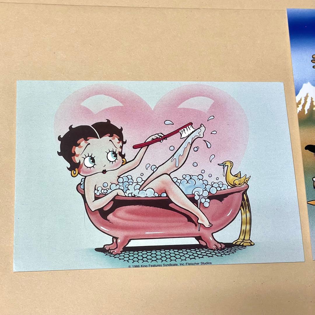 ポストカード】BETTY BOOP ベティちゃん ベティブープ - メルカリ