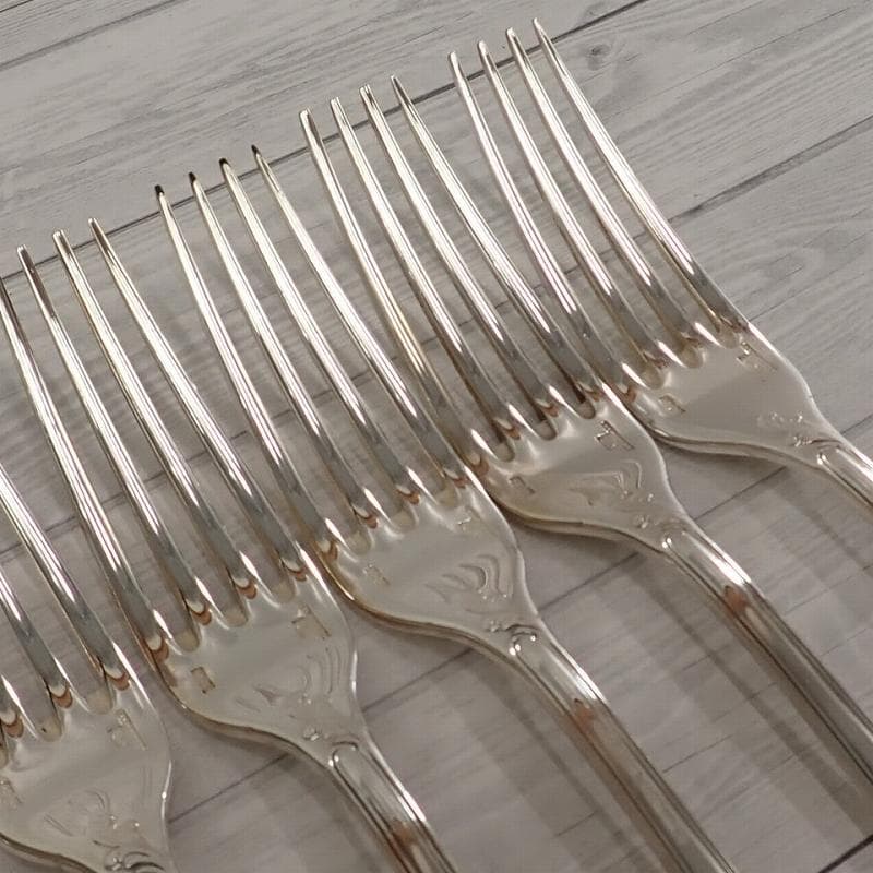 RU-6001　クリストフル　マルリー　テーブルフォーク　シルバーコーティング