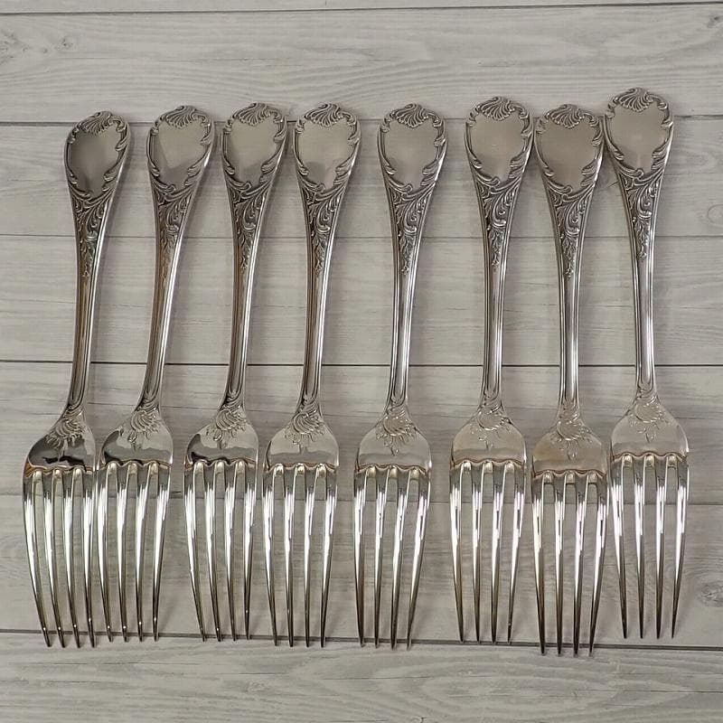 RU-6001　クリストフル　マルリー　テーブルフォーク　シルバーコーティング