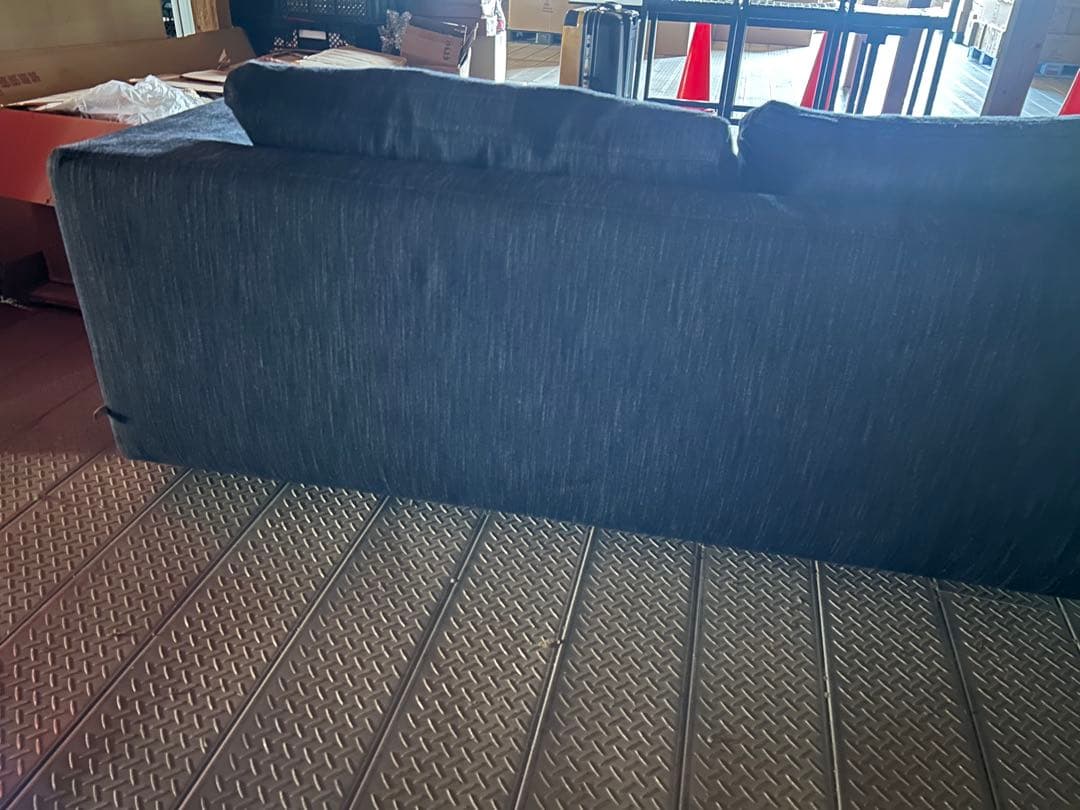 アクタス アイラーセン チェス2人掛けソファオットマン付き