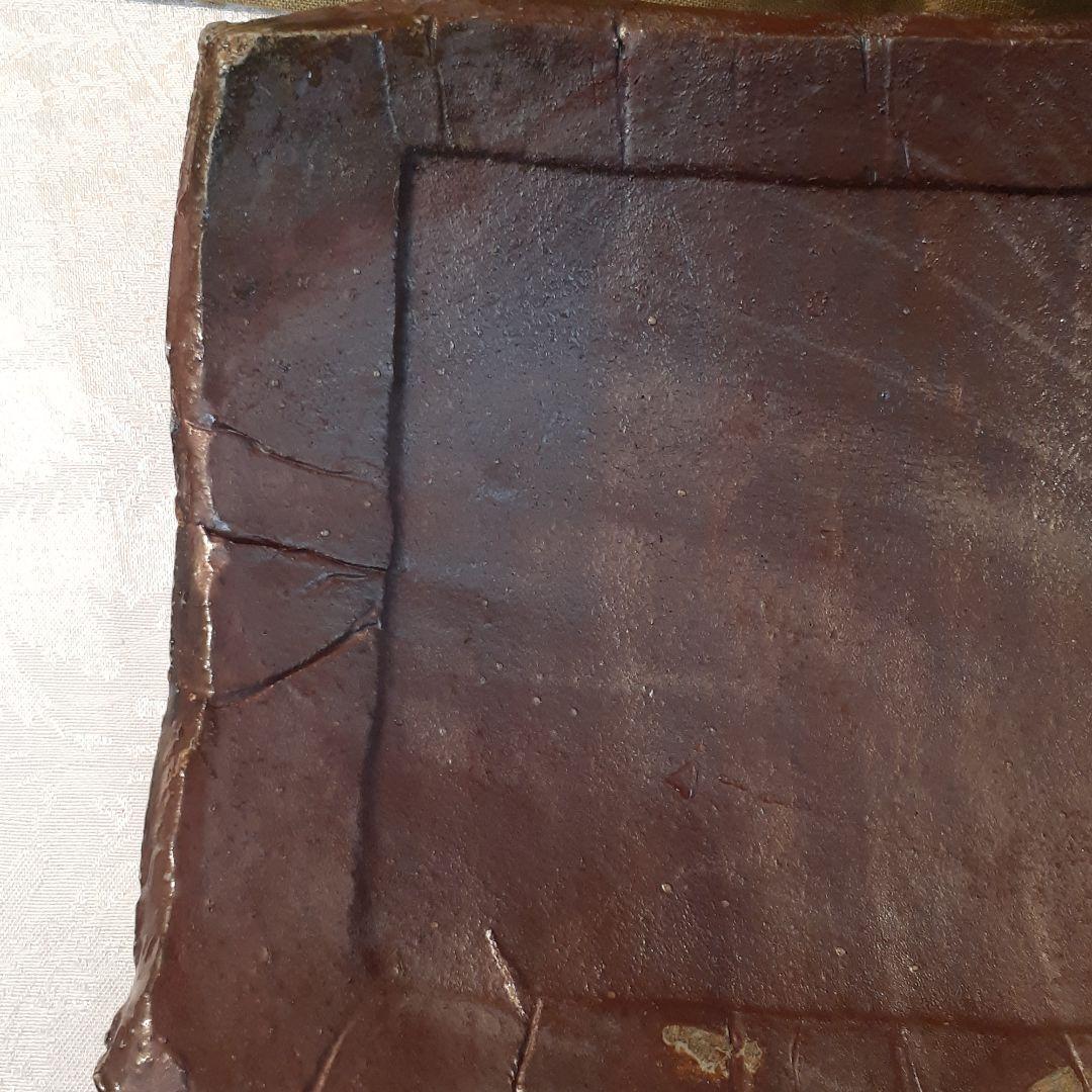 丹波立杭焼　市野春彦作　たたら五足盛り鉢