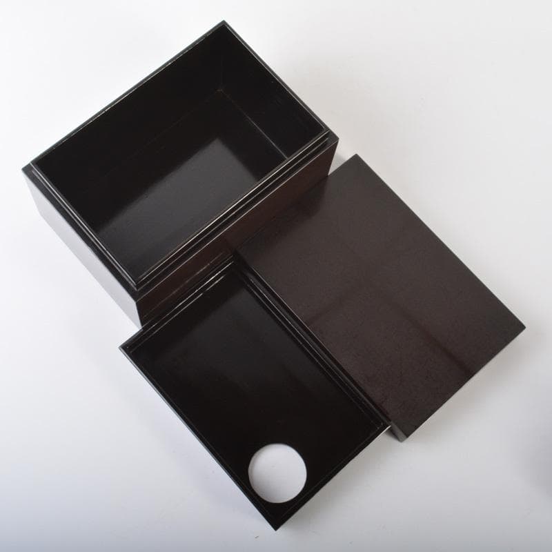 茶道具　茶箱　平安春峰作　振出　茶巾筒　茶碗など　七点　一式　V　6399