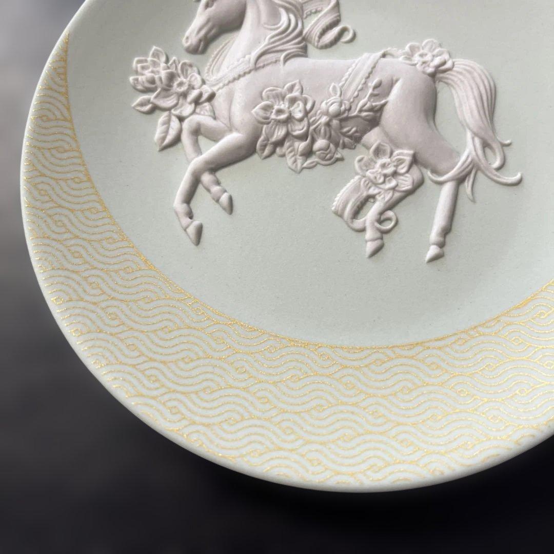 新品］Wedgwoodジャスパー干支トレイ2026.Year of HORSE - メルカリ