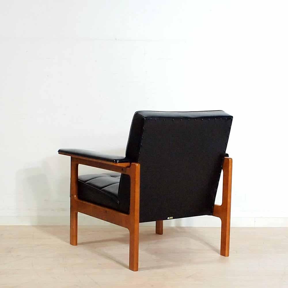 オールドカリモク シングルソファ A ワイドアーム Kチェア ZR24349