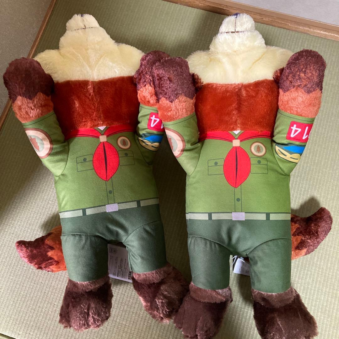 ズートピア　赤いほっぺ　寝そべりスーパーラージキッズぬいぐるみ ニック・ワイルド