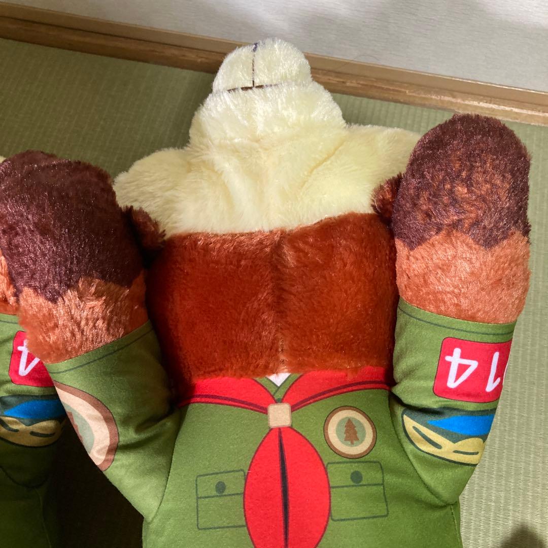 ズートピア　赤いほっぺ　寝そべりスーパーラージキッズぬいぐるみ ニック・ワイルド