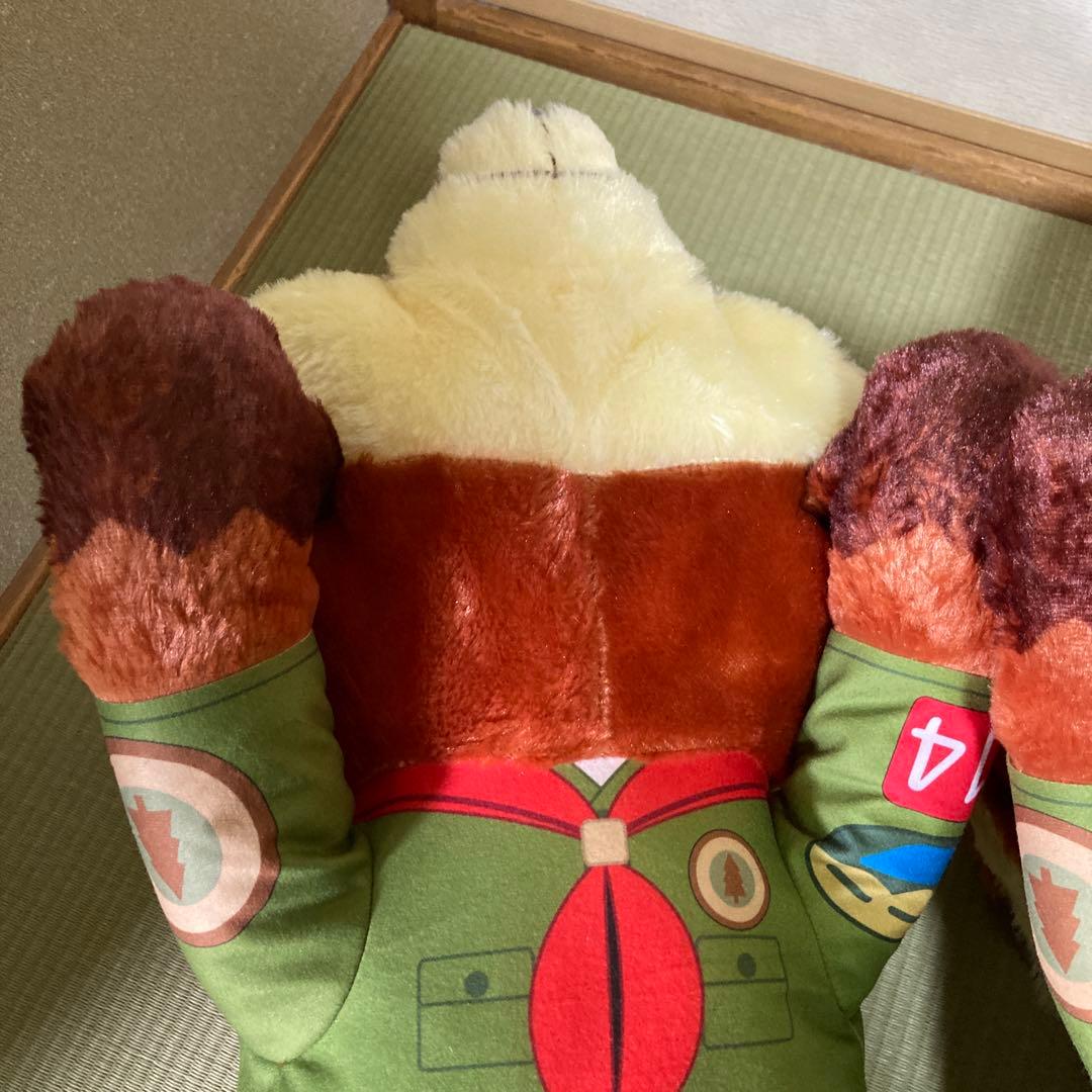 ズートピア　赤いほっぺ　寝そべりスーパーラージキッズぬいぐるみ ニック・ワイルド