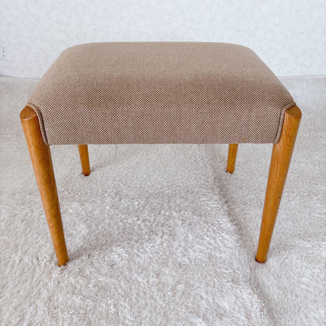 YoROZu様リクエスト品】日進木工 オットマン スツール 天然木 ジャガード