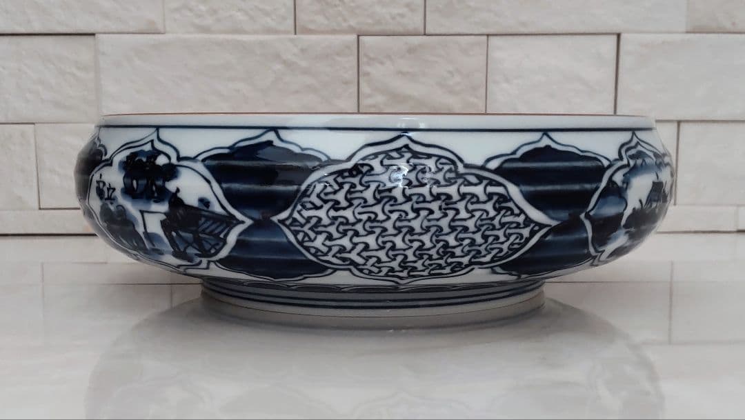 【平戸焼・三川内焼】平戸松山窯 平戸祥瑞シリーズ5点セット