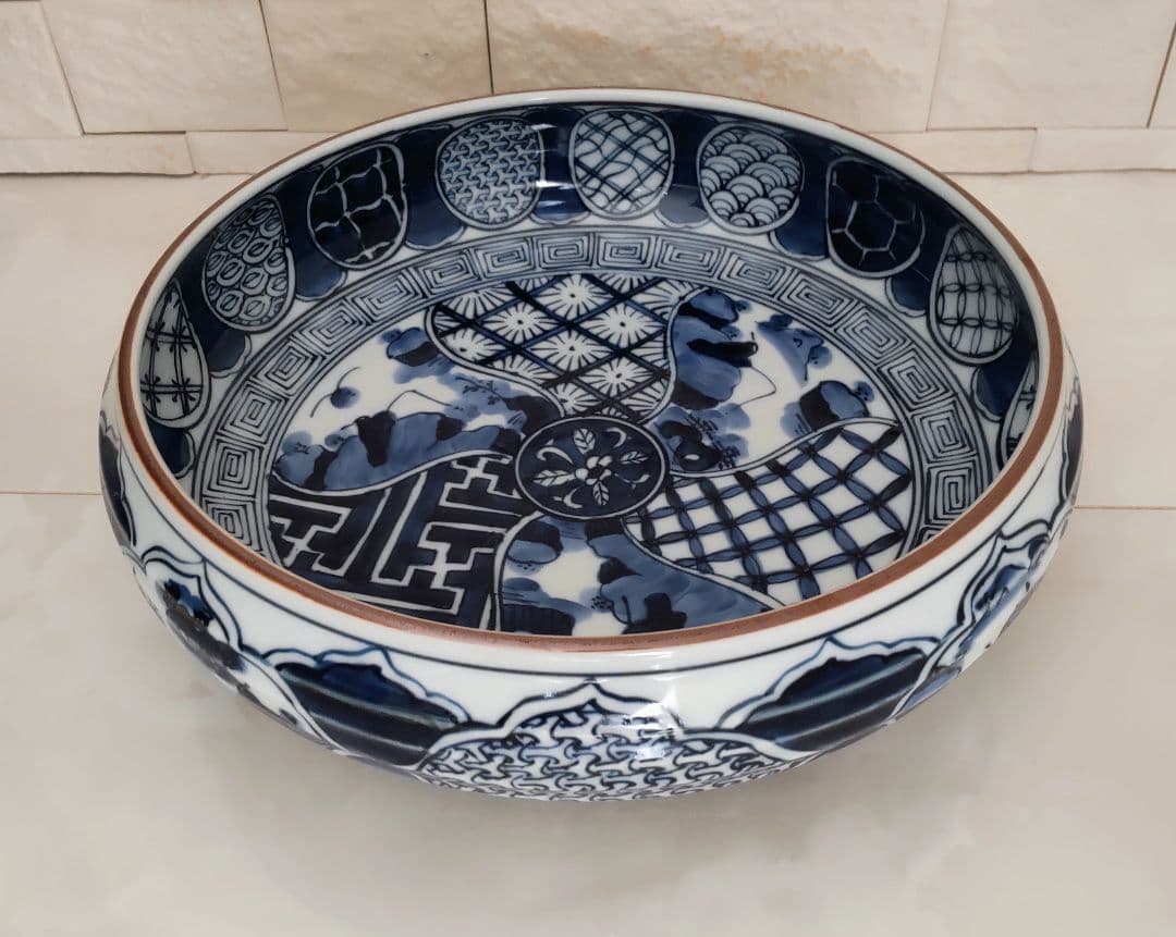 【平戸焼・三川内焼】平戸松山窯 平戸祥瑞シリーズ5点セット