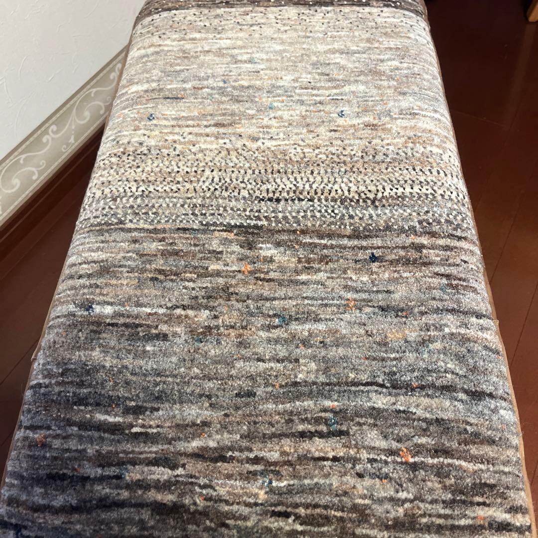 手織りギャッベ　キリム　ギャッベベンチ椅子　オットマン　スツール