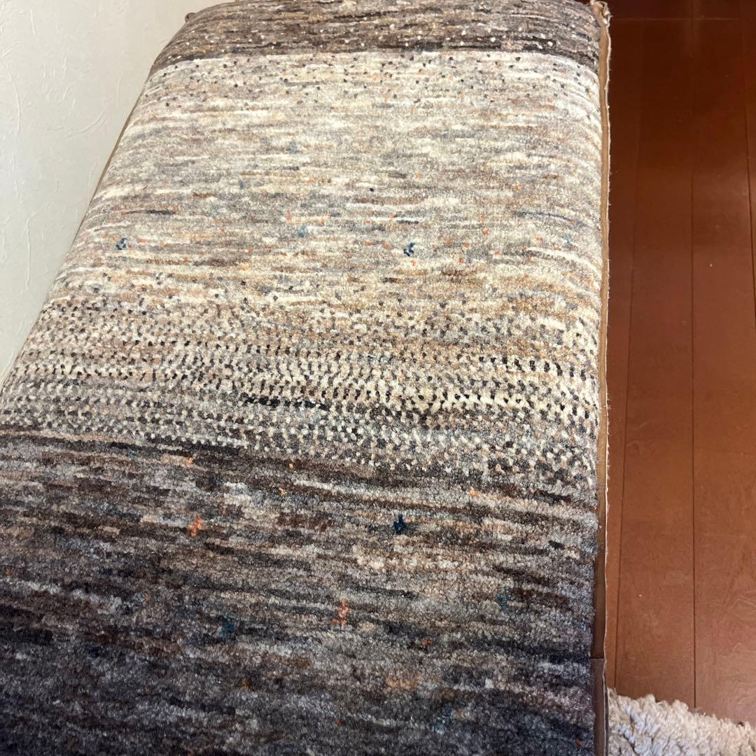 手織りギャッベ　キリム　ギャッベベンチ椅子　オットマン　スツール