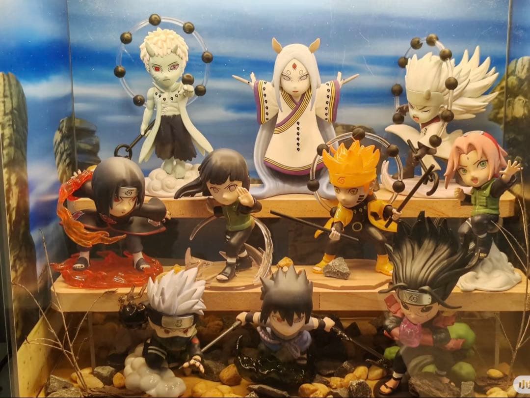 日本未販売 popmart NARUTO アクションフィギュアセット忍界大戦