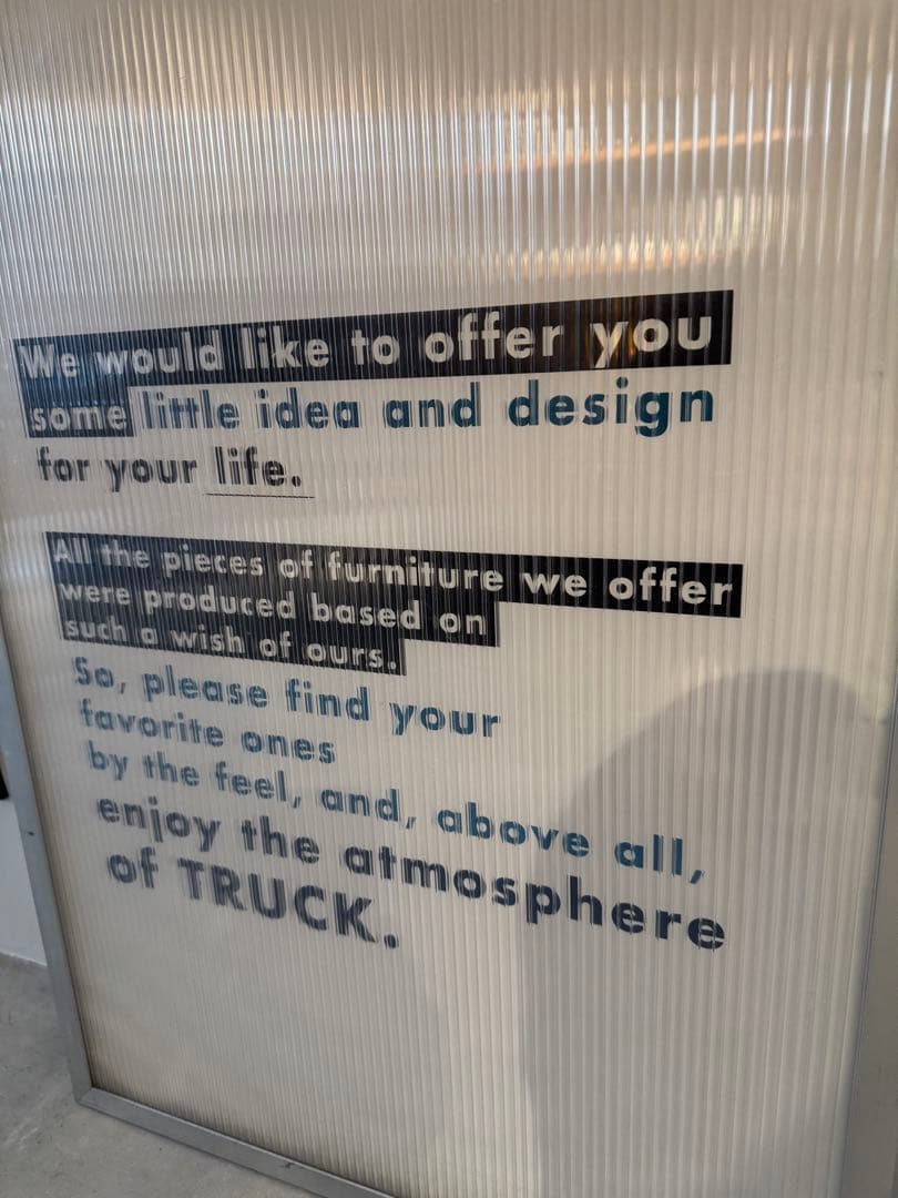 TRUCK FURNITURE トラックファニチャー　ヴィンテージポスター