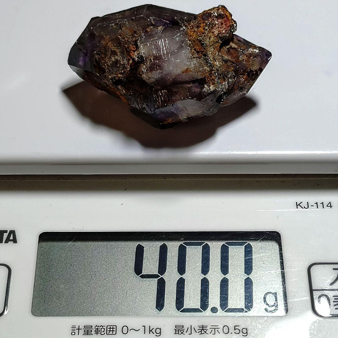 ★エレスチャルアメジスト(スーパーセブン) 大型結晶 40.0gC(SA+)