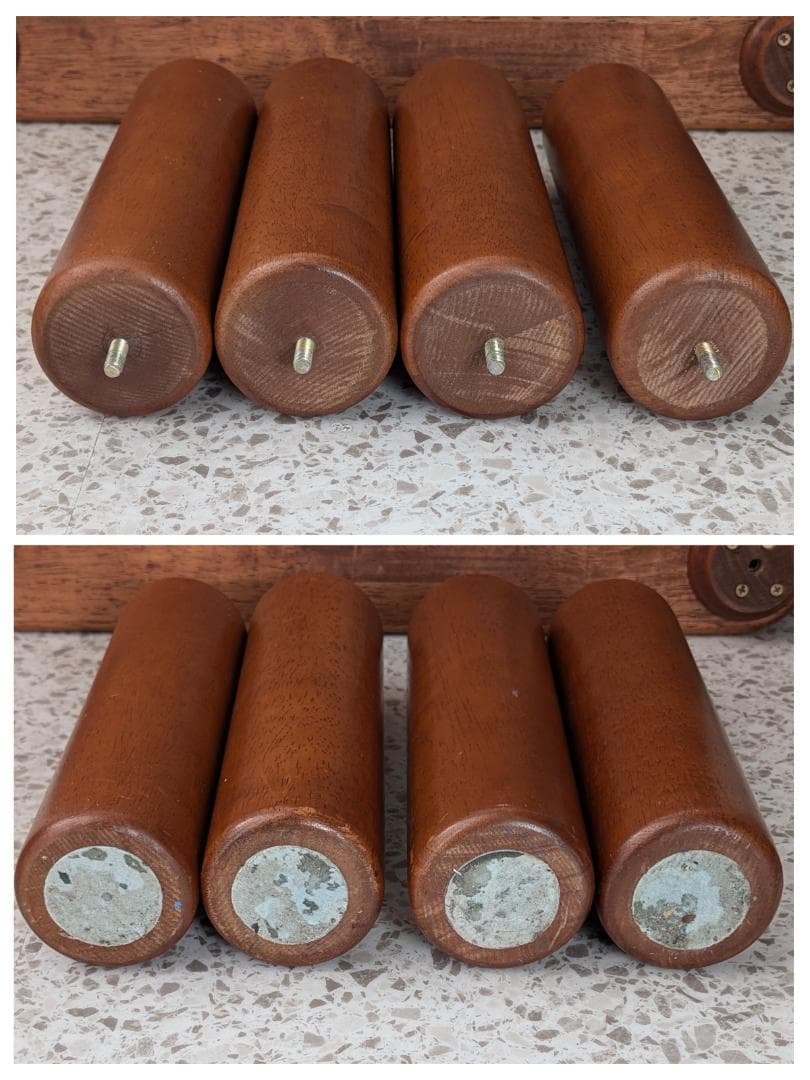 ビンテージ ウッド センターテーブル 木製 座卓 チェスナットブラウン