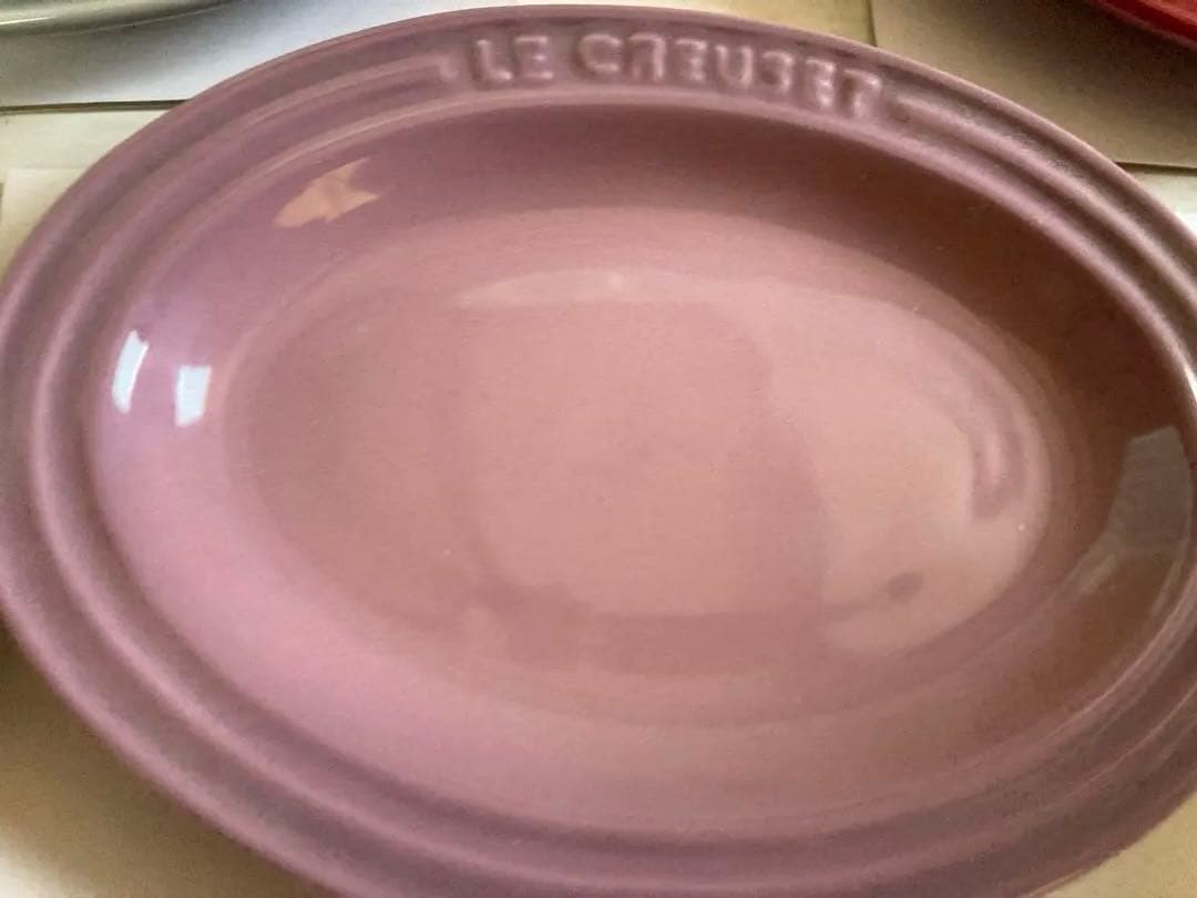 LE CREUSET ルクルーゼ メゾンドパリ オーバルプレート パイディッシュ