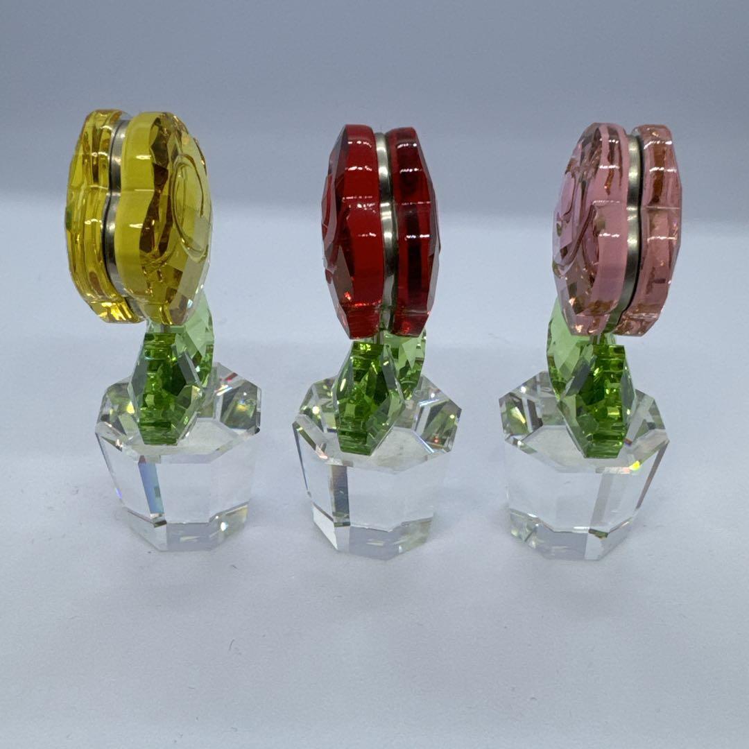 ✨箱付き✨SWAROVSKI クリスタル バラの花 置物