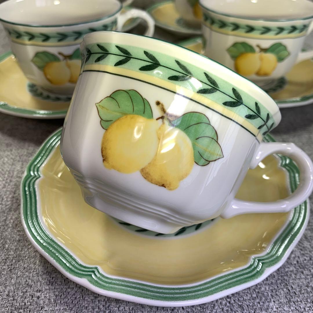 ビレロイ＆ボッホ フレンチガーデン フローレンス カップ ＆ ソーサー