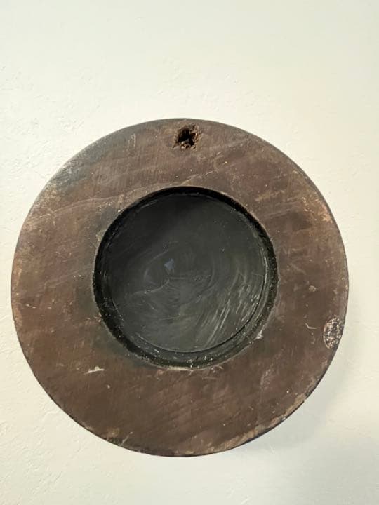 コンベックスミラー　鏡　船窓　イタリア製　雑貨ハ　ンドメイド　凸面鏡　Mサイズ