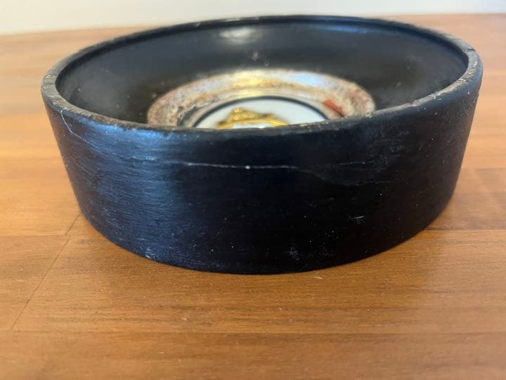 コンベックスミラー　鏡　船窓　イタリア製　雑貨ハ　ンドメイド　凸面鏡　Mサイズ