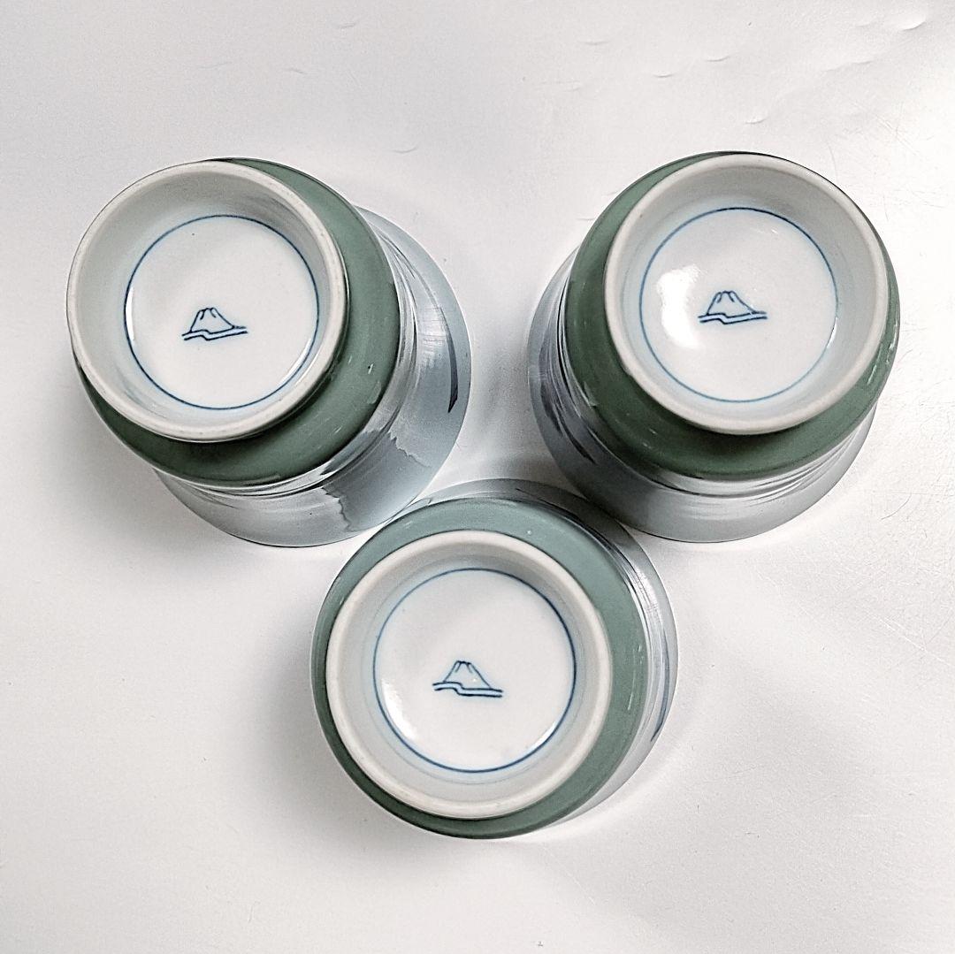 ○5463#0109 オールド深川/フリーカップ(松の木とイカダと船頭)0803