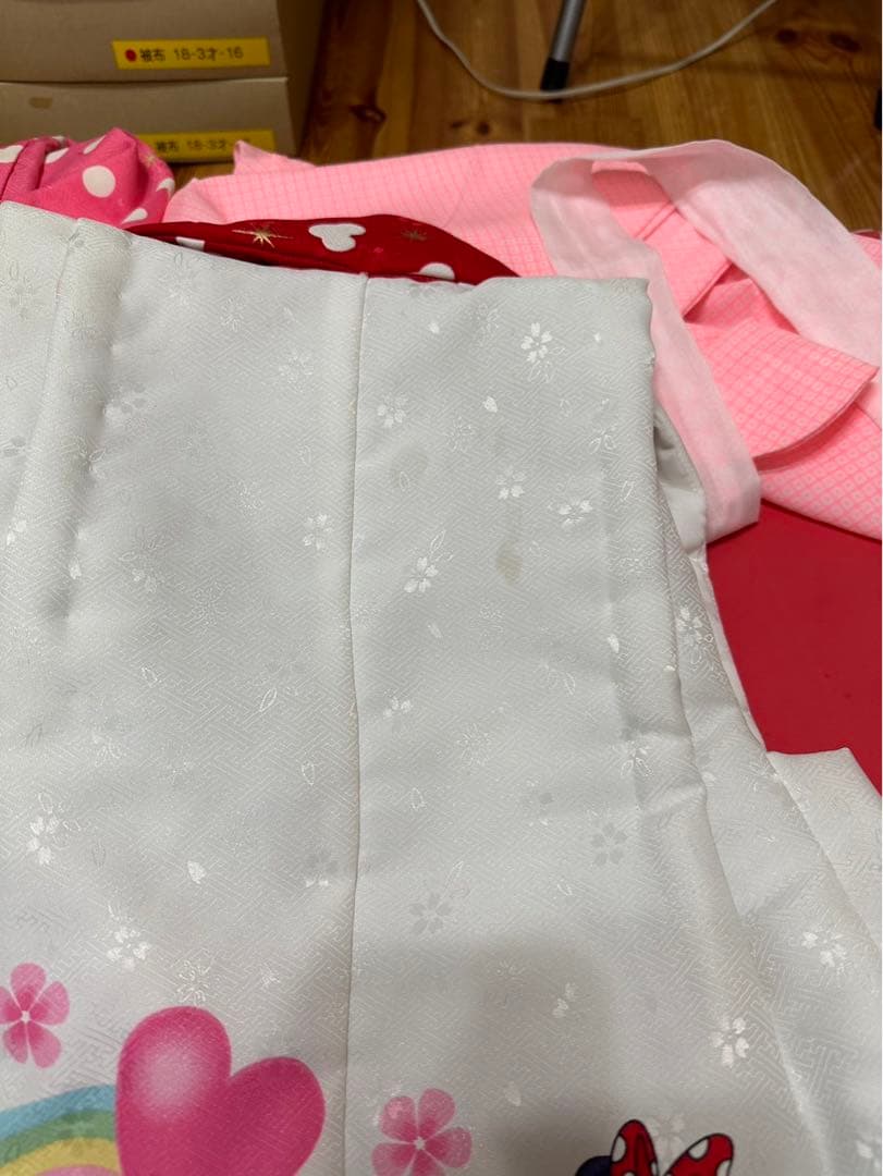 ミニーちゃん❗️着物❗️被布❗️七五三❗️3歳