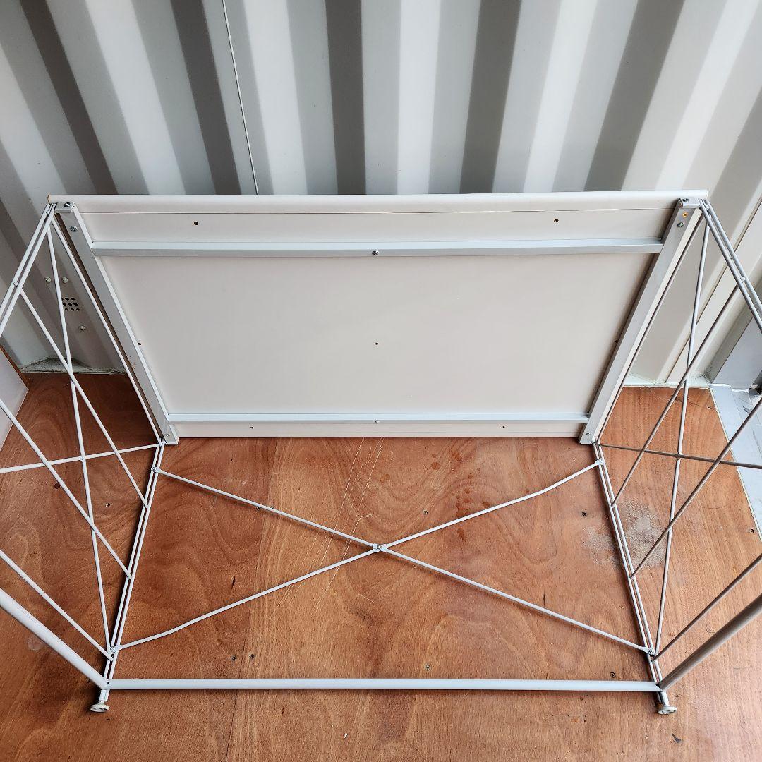 廃盤モデル MUJI 無印 スチールユニットシェルフ・デスク 120x80