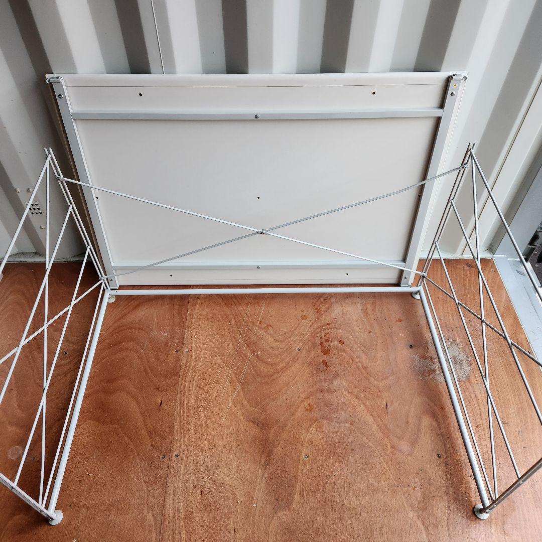 廃盤モデル MUJI 無印 スチールユニットシェルフ・デスク 120x80