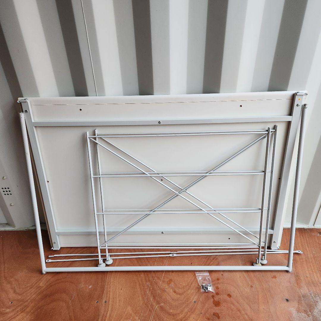 廃盤モデル MUJI 無印 スチールユニットシェルフ・デスク 120x80