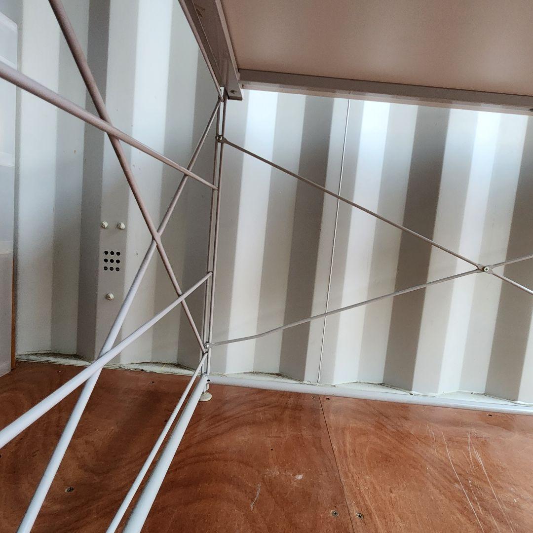 廃盤モデル MUJI 無印 スチールユニットシェルフ・デスク 120x80