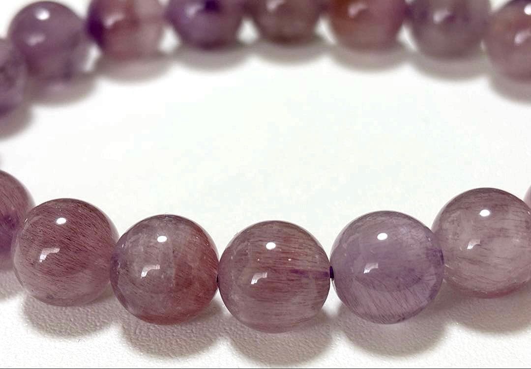 最高品質　運命を好転させる究極のパワーストーン　ピンクパープルセイクリッドセブン