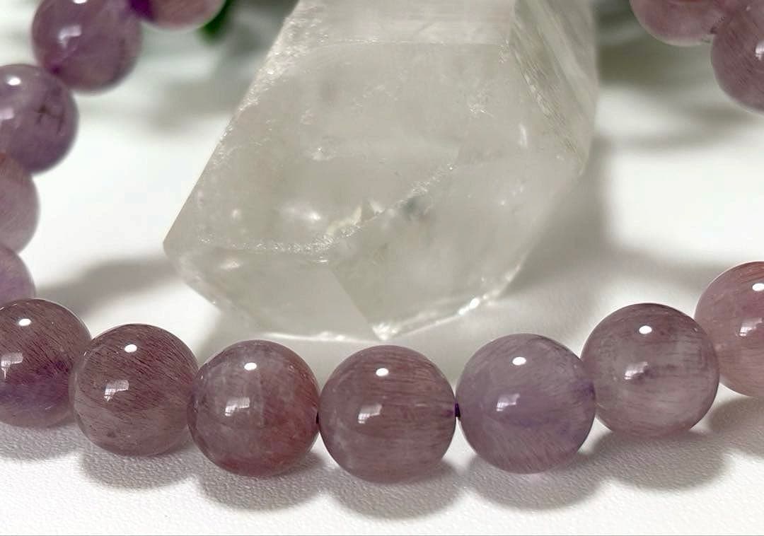 最高品質　運命を好転させる究極のパワーストーン　ピンクパープルセイクリッドセブン