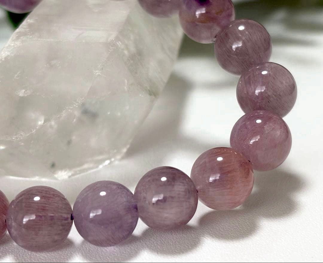 最高品質　運命を好転させる究極のパワーストーン　ピンクパープルセイクリッドセブン