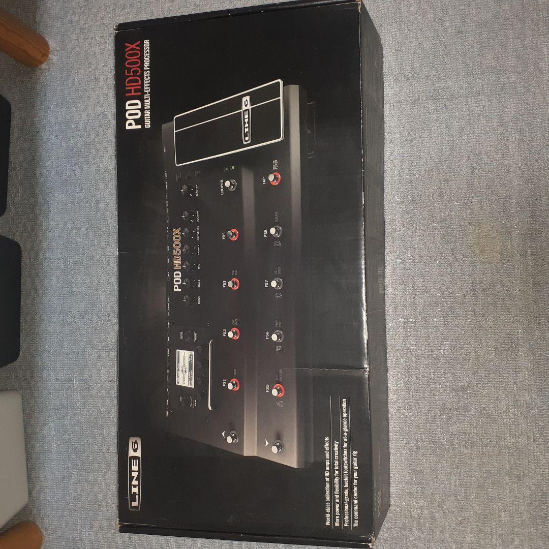 LINE6 名機POD HD500Xギター、マルチエフェクター