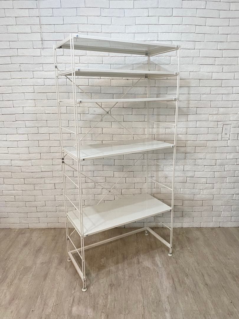 【東京都23区配送無料】無印良品　スチール　ラック　棚　ユニット　シェルフ　陳列