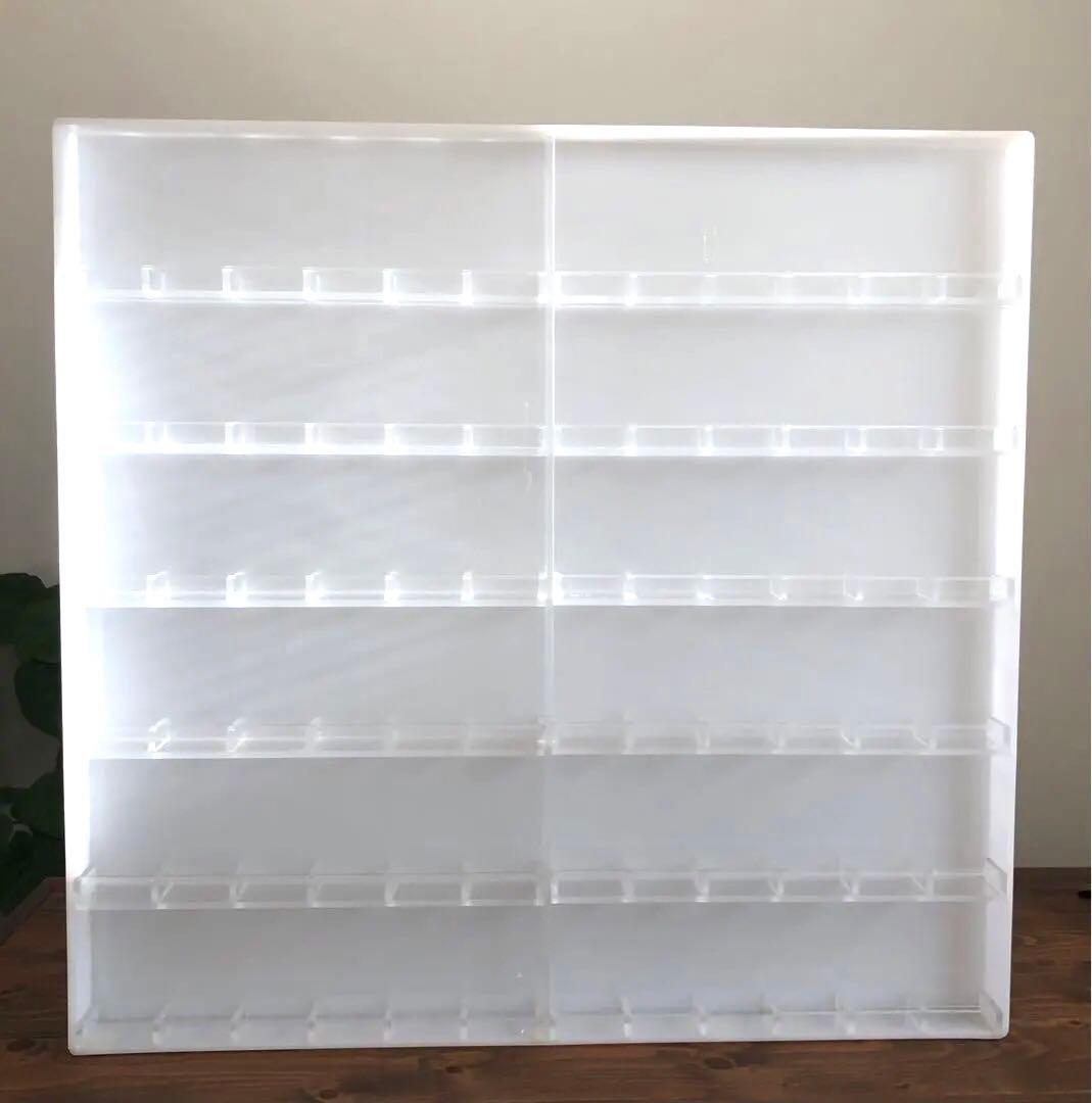 【電飾付き】オーラソーマアクリル製ディスプレイ棚①