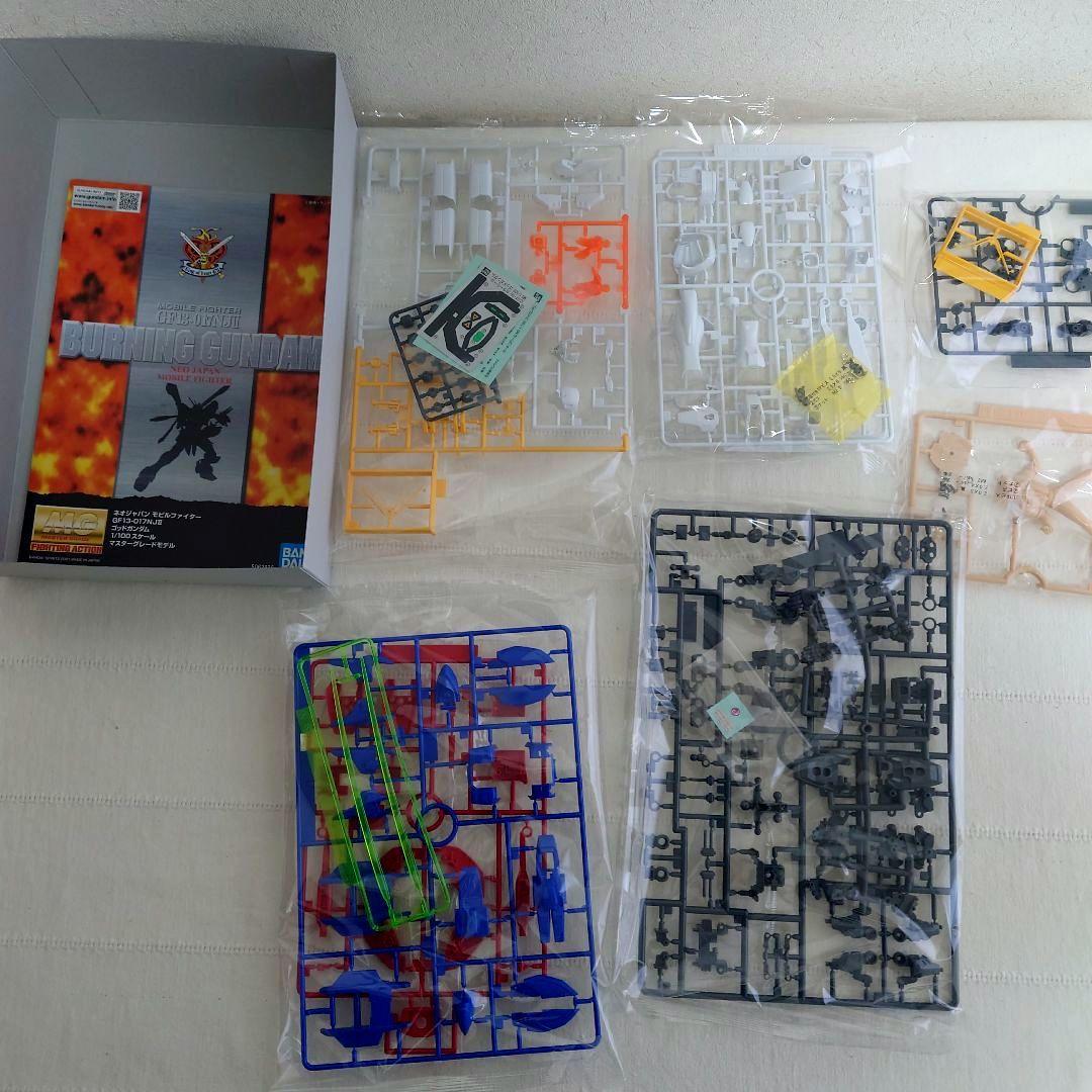 MG ゴッドガンダム（バーニングガンダム） マスターガンダム セット 未