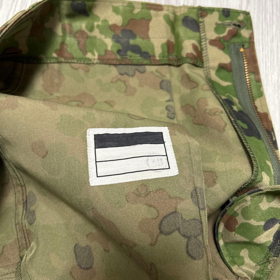 陸自　迷彩服　戦闘服　自衛隊　3B 私物　PX 上下セット　ベルト付き