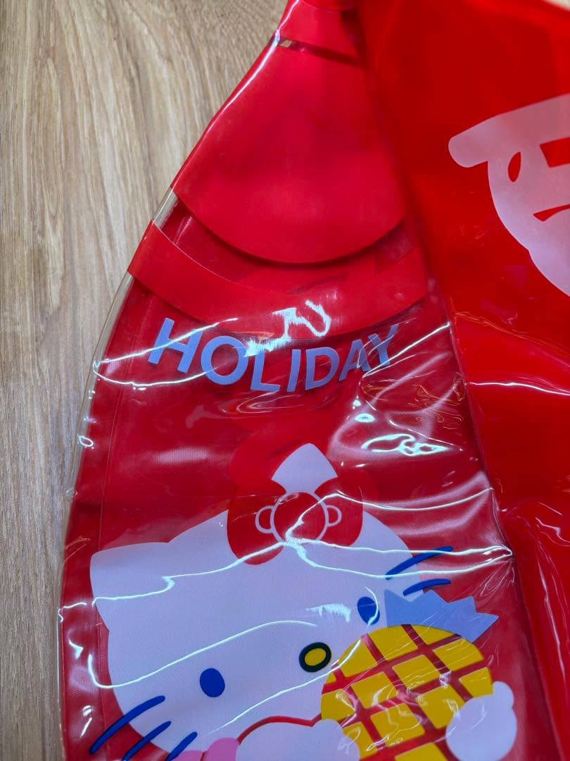 未使用品　レトロ 旧タカラ ハローキティ ビーチボール 40センチ サンリオ