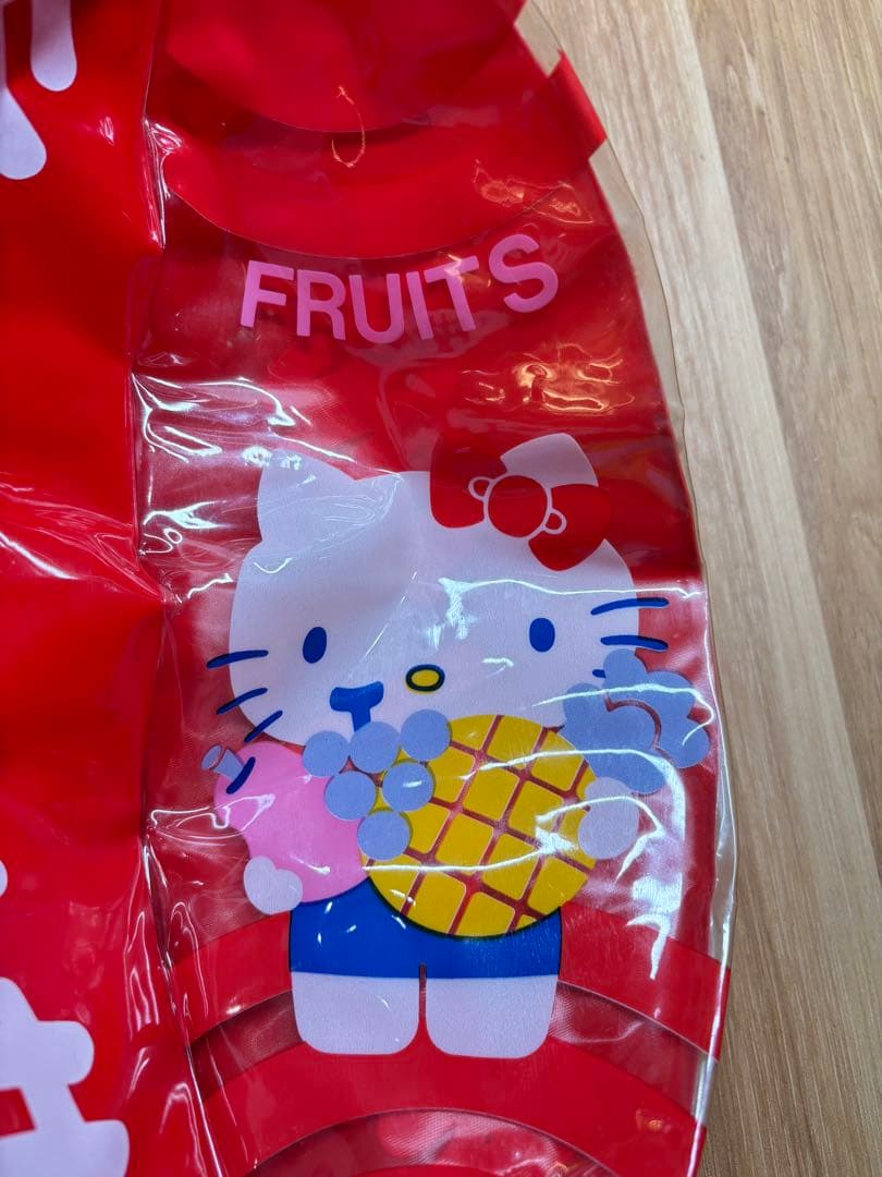 未使用品　レトロ 旧タカラ ハローキティ ビーチボール 40センチ サンリオ