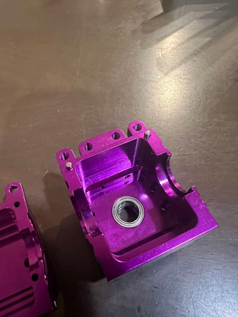 GRK SHIBATA ギアボックス アルミ製　パープル