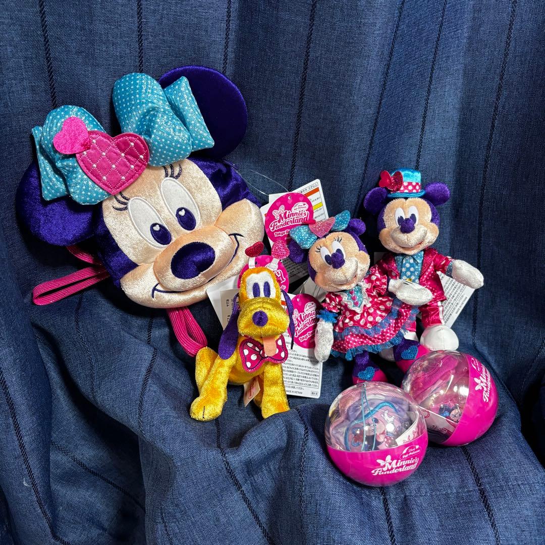 ミニー ファンダーランド パルパルーザ ぬいぐるみバッジ ディズニー