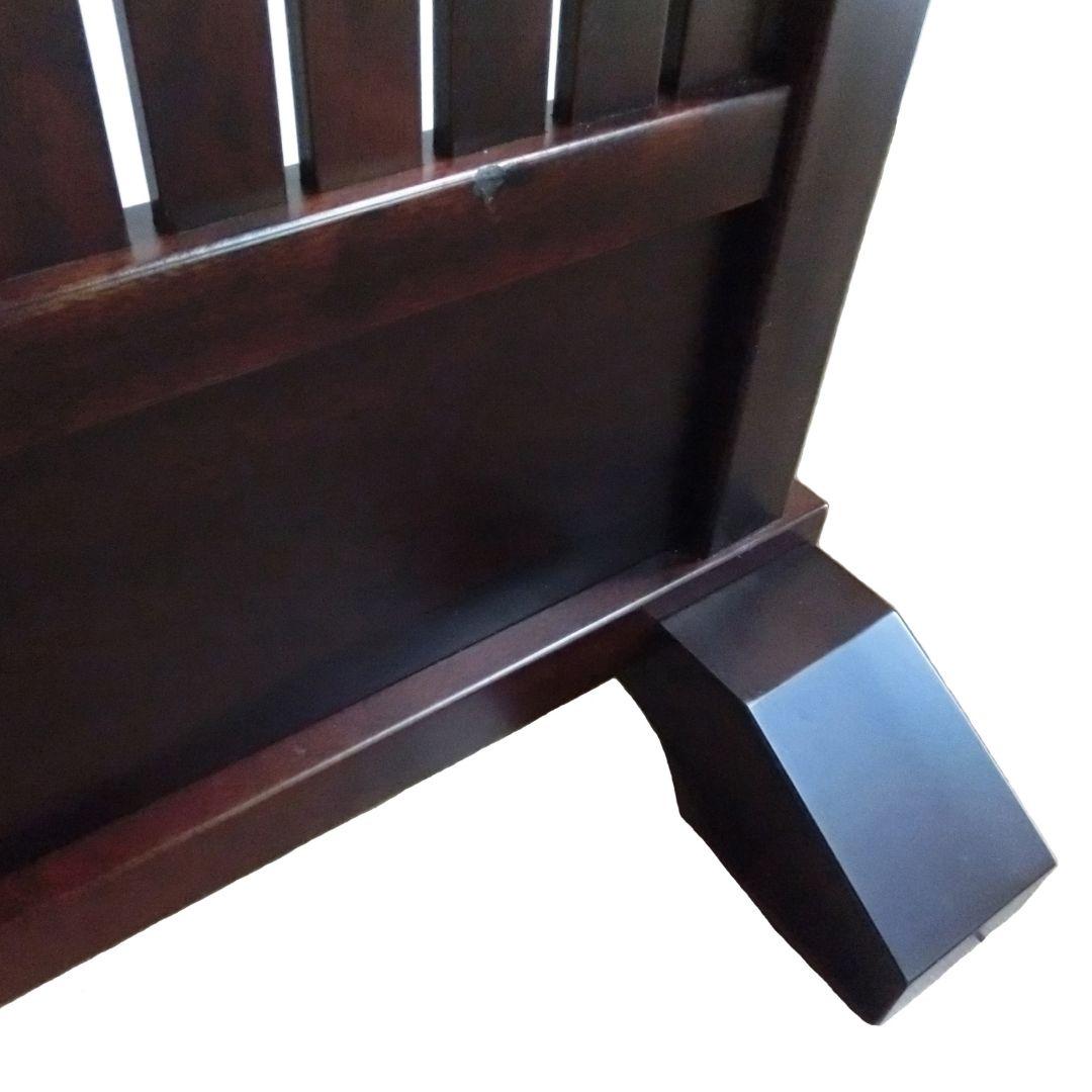 衝立　特注衝立特注民芸調衝立全て天然杢桜無垢材ポリウレタン塗装民芸ブラウン仕上げ